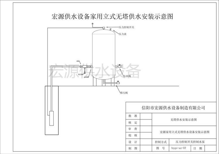 無(wú)塔供水器怎么安裝？
